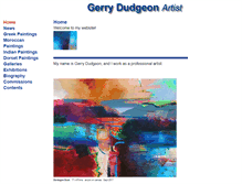 Tablet Screenshot of gerrydudgeon.com